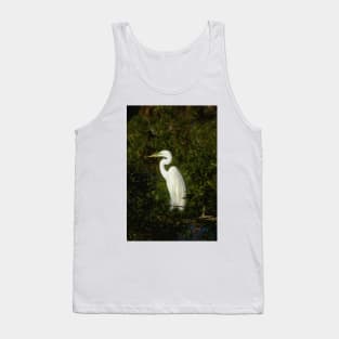 Great Egret Tank Top